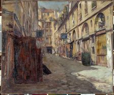 Cour de Dragon, c1901. Creator: Victor Marec