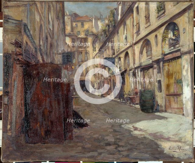 Cour de Dragon, c1901. Creator: Victor Marec.