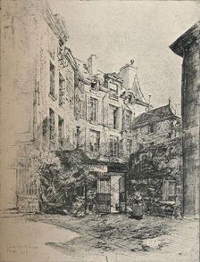 Cour de Rohan 1915. Artist: Charles Jouas