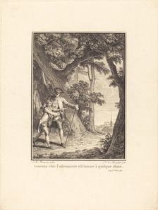 Courons vîte: l'astronomie est bonne à quelque chose, 1778. Creator: Noel Le Mire