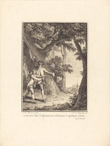 Courons vîte: l'astronomie est bonne à quelque chose, 1778. Creator: Noel Le Mire