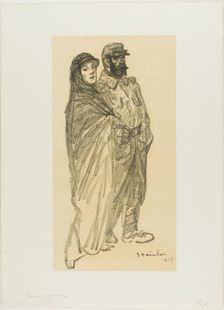 Courageous, 1915. Creator: Theophile Alexandre Steinlen