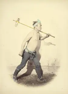Courier or Postman, 1866-1867. Creator: Felice Beato