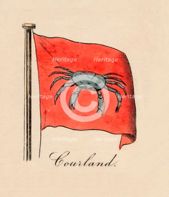 'Courland', 1838. Artist: Unknown.