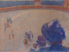 Course de taureaux, 1891-1892. Creator: Cross, Henri Edmond (1856-1910)