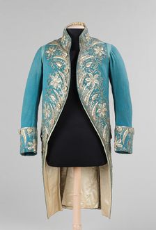 Court coat, probably British, 1775-89. Creator: Unknown