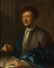 Court Architect Göran Josuæ Adelcrantz, c1710 Creator: Georg Engelhard Schroder