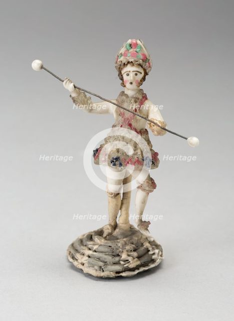Court Dancer, France, 1700/50. Creator: Verres de Nevers.