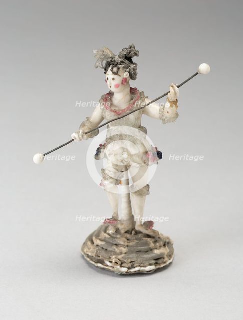 Court Dancer, France, Early 18th century. Creator: Verres de Nevers.