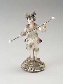 Court Dancer, France, Early 18th century. Creator: Verres de Nevers