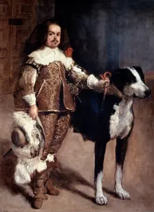 Court Dwarf Don Antonio el Inglés 1640-1645. Artist: Diego Velasquez