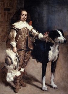 Court Dwarf Don Antonio el Inglés 1640-1645. Artist: Diego Velasquez
