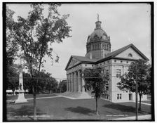 Court house, Binghamton, N.Y., between 1890 and 1901. Creator: Unknown