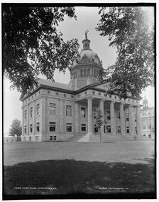 Court house, Binghamton, N.Y., between 1890 and 1901. Creator: Unknown