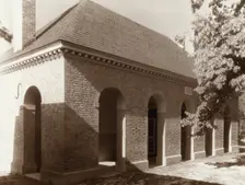 Court House, King William County, Virginia, 1935. Creator: Frances Benjamin Johnston