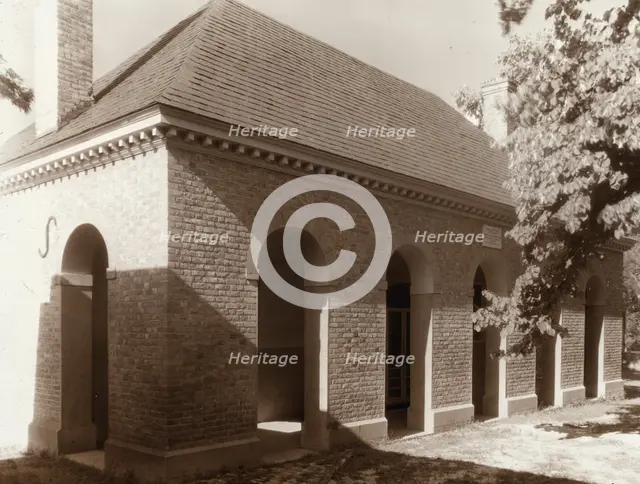 Court House, King William County, Virginia, 1935. Creator: Frances Benjamin Johnston.