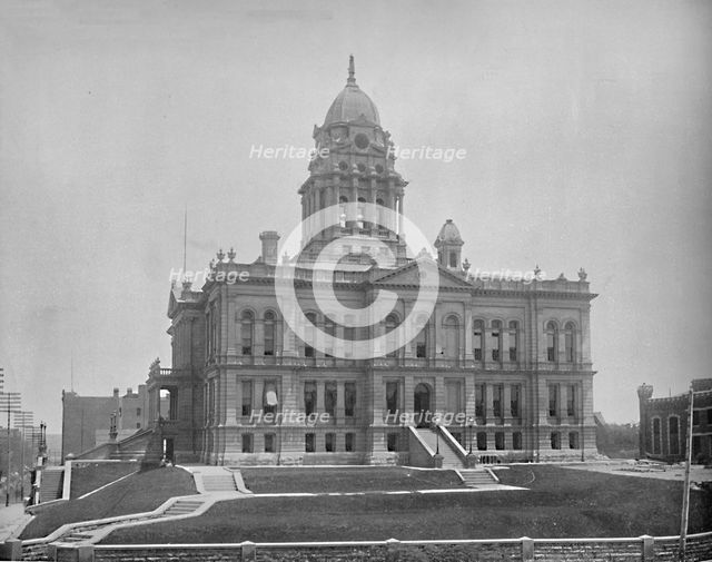 'Court House, Omaha, Nebraska', c1897. Creator: Unknown.