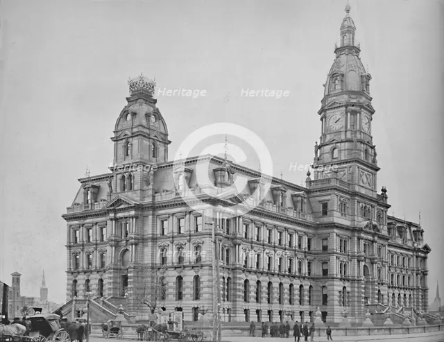 'Court House, Louisville, Kentucky', c1897. Creator: Unknown.