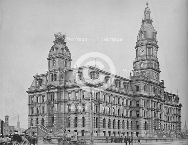 'Court House, Louisville, Kentucky', c1897. Creator: Unknown.