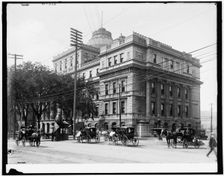Court house, Montreal, between 1890 and 1901. Creator: Unknown