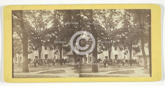 Court-house, Savannah, 1860/80. Creator: J. N. Wilson.
