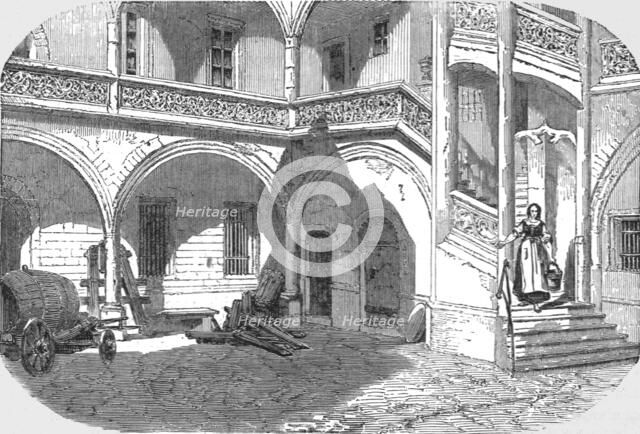 'Court of a house in Therese Street, Nuremberg; From Alsace to the Hartz', 1975. Creator: Unknown.