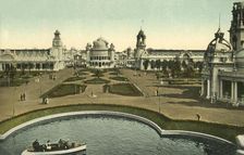 Court of Arts, Coronation Exhibition, London, 1911. Creator: Unknown