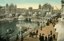 Court of Honour, Coronation Exhibition, London, 1911. Creator: Unknown