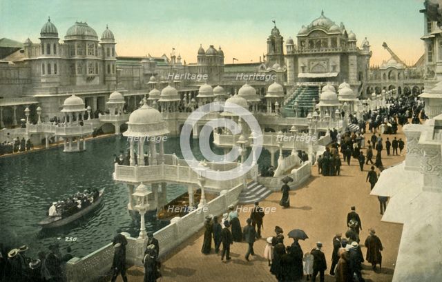 Court of Honour, Coronation Exhibition, London, 1911. Creator: Unknown.