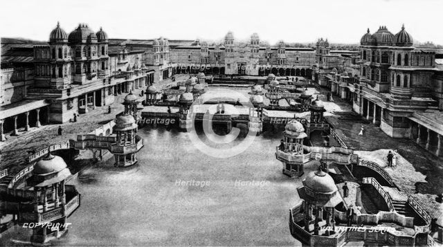 Court of Honour from Congress Hall  -  Franco-British exhibition, London 1908. Creator: Unknown.