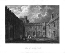 Court of Hornby Castle c1820. Creator: Thomas Milton