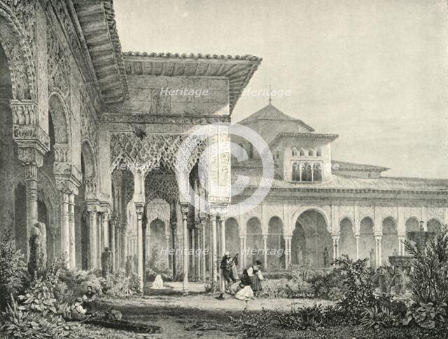 'Court of Lions', 19th century, (1907). Creator: Unknown.