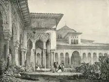 Court of Lions 19th century, (1907). Creator: Unknown
