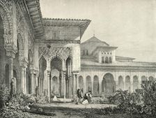 Court of Lions 19th century, (1907). Creator: Unknown