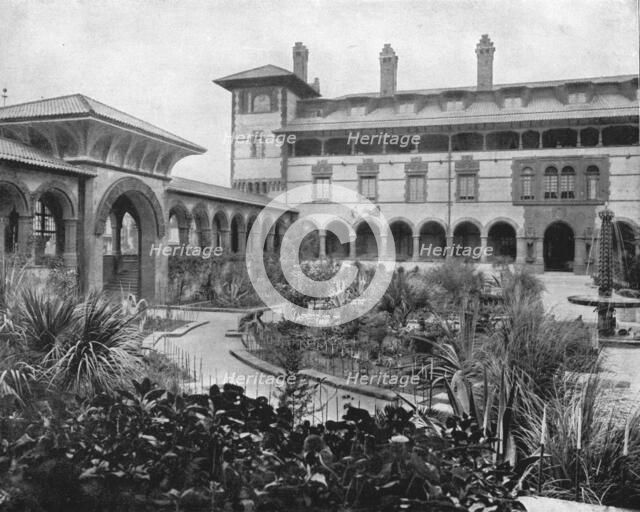 Court of Ponce de Leon, St. Augustine, Florida, USA, c1900. Creator: Unknown.