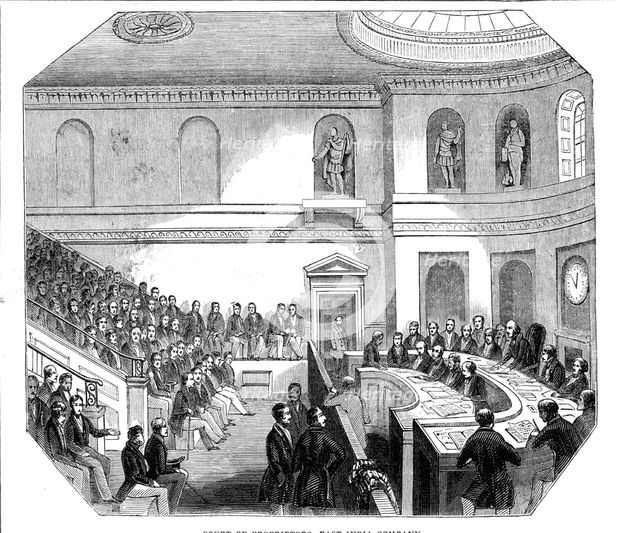 Court of Proprietors, East India Company, 1844. Creator: Unknown.