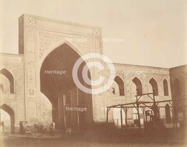 [Court of the mosque Gawhar Shad, MESHED, 1418 (?)], 1840s-60s.