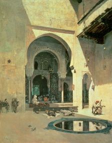 Court of the Alhambra 1871, by Mariano Fortuny