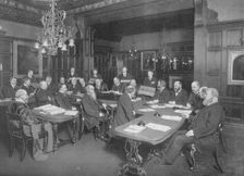 Court of the Cutlers Company: examining the work of their apprentices, London, 1902 (1903)