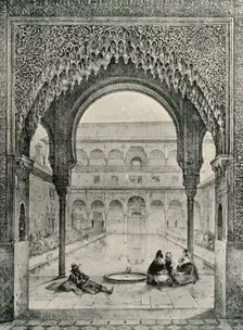 Court of the Fish-Pond 19th century, (1907). Creator: Unknown