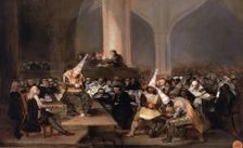Court of the Inquisition 1812-1819, oil by Francisco de Goya
