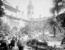 Court of the Ponce de Leon, St. Augustine, Fla., between 1900 and 1920. Creator: Unknown