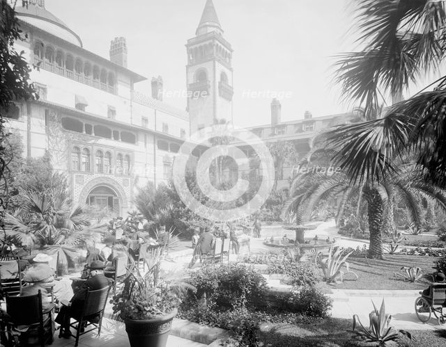 Court of the Ponce de Leon, St. Augustine, Fla., between 1900 and 1920. Creator: Unknown.