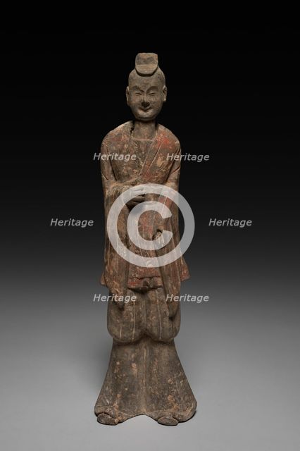 Court Official (Tomb Figure), 1st quarter of 6th Century. Creator: Unknown.