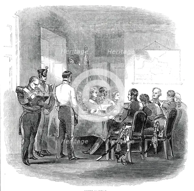 Court Martial, 1845. Creator: Unknown.