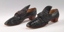 Court shoes, French, 1780-1800. Creator: Unknown