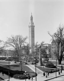 Court Square and Municipal Group, Springfield, Mass., c.between 1910 and 1920. Creator: Unknown