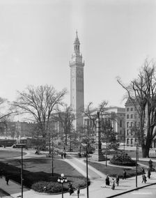 Court Square and Municipal Group, Springfield, Mass., c.between 1910 and 1920. Creator: Unknown
