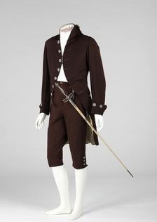 Court presentation ensemble, probably British, 1834. Creator: Unknown
