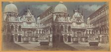 Court Yard of Palace, Venice, about 1865. Creator: Unknown